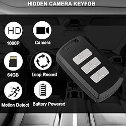 Mini Spy Camera, 1080P Car Key Hidden