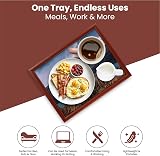 The Leonardo Collection Highland Cow Laptray | Comfortable Bean Bag Tray view 7