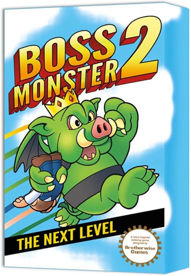 Brotherwise Games Boss Monster 2 Limited Edition The Next Level Game and 14 Cards