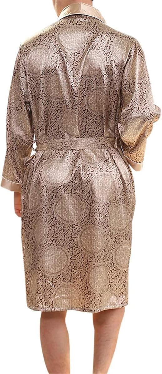 mens dressing gown thin
