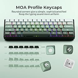 XVX Matcha Wagashi PBT Keycaps-MOA Keycap, Custom