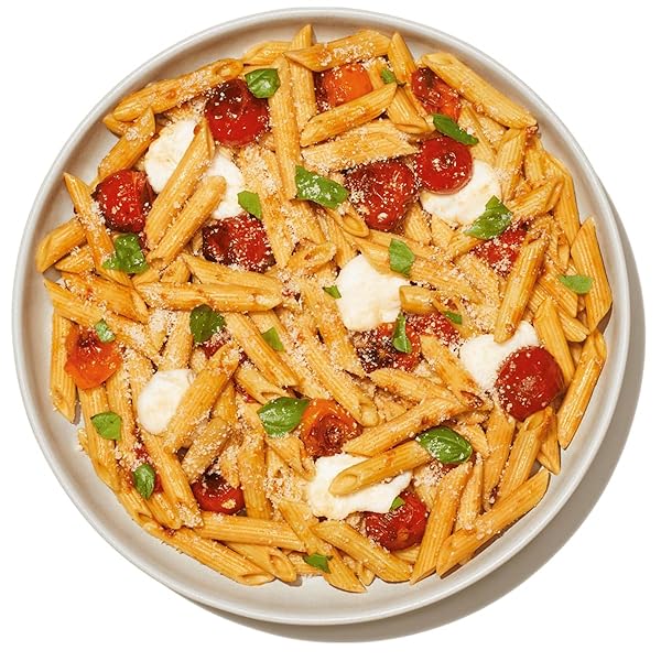 BANZA PENNE PASTA FROM CHICKPEAS – GLUTEN FREE, HIGH PROTEIN, AND LOWER CARB PROTEIN PENNE CHICKPEA PASTA – 8OZ