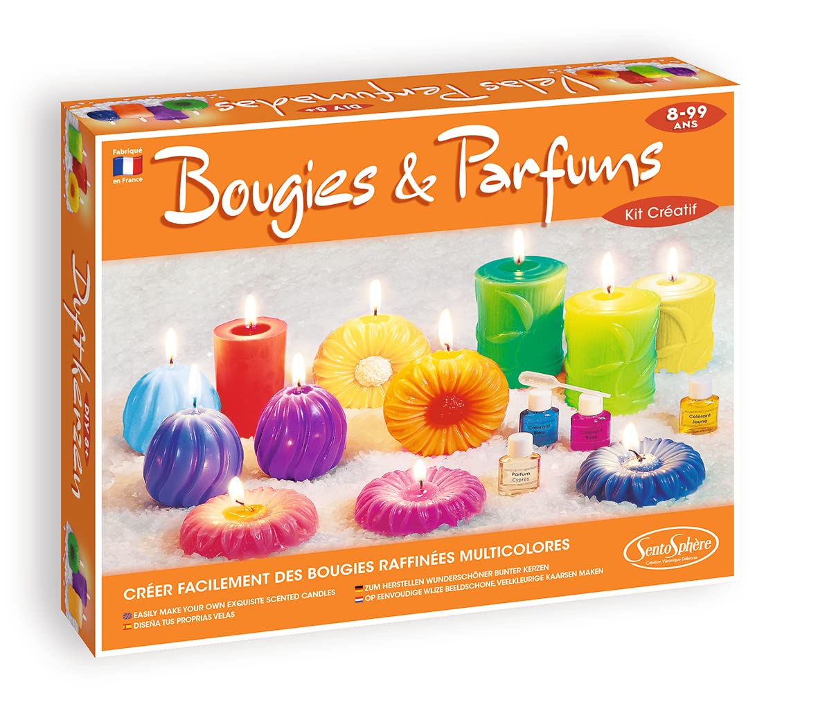 Sentosphère 3900076 "Scented Candles" Creative Construction Kit