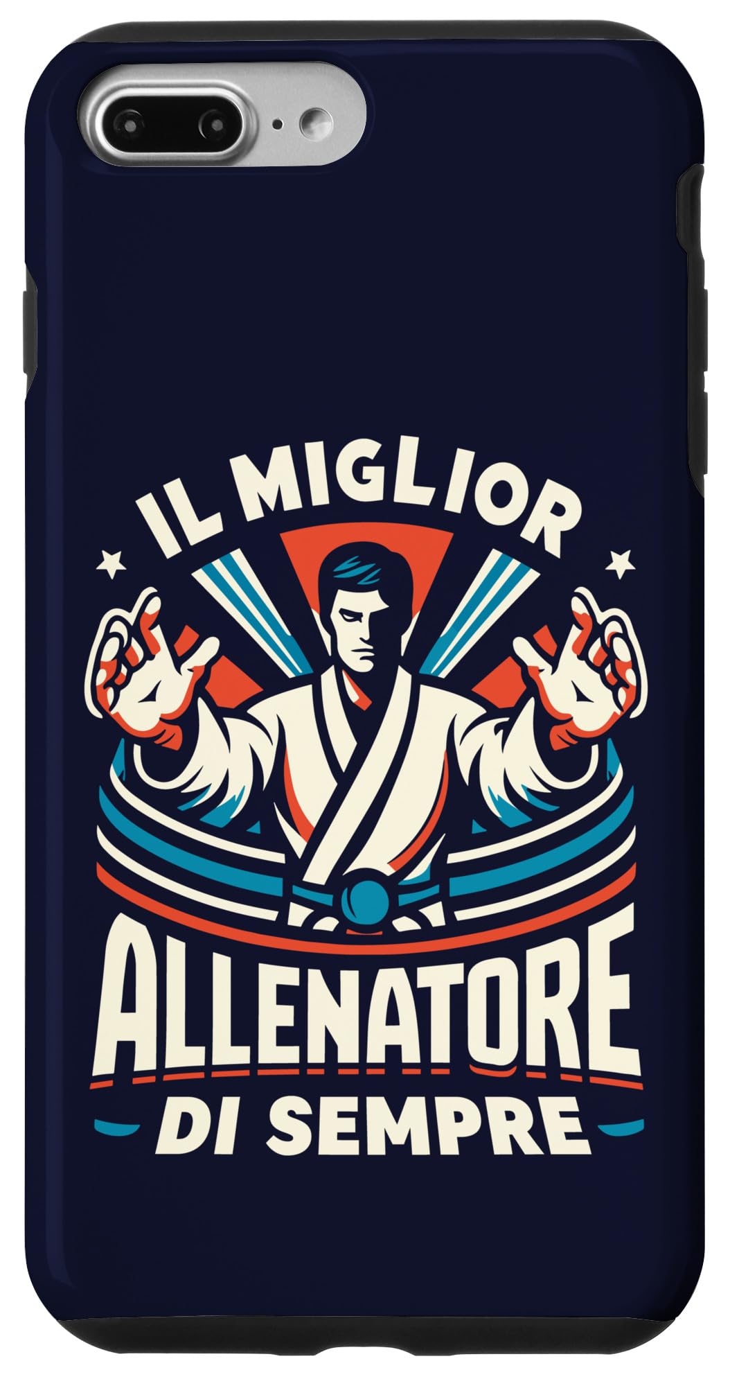 iPhone 7 Plus/8 Plus Il Miglior Allenatore Regalo Maestro Judo Insegnante Judoka Case
