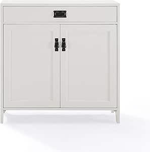 Amazon.com: Crosley Fremont Accent Cabinet Distressed ...