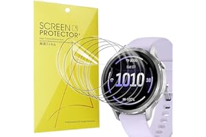 Compatible for Garmin Venu 4 Screen Protector, [6 Pack] Full Coverage TPU Clear Film Compatible for Garmin Venu 4 45mm, 41mm 