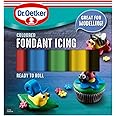 Dr. Oetker Ready to Roll Coloured Fondant Icing, 5 x 100g