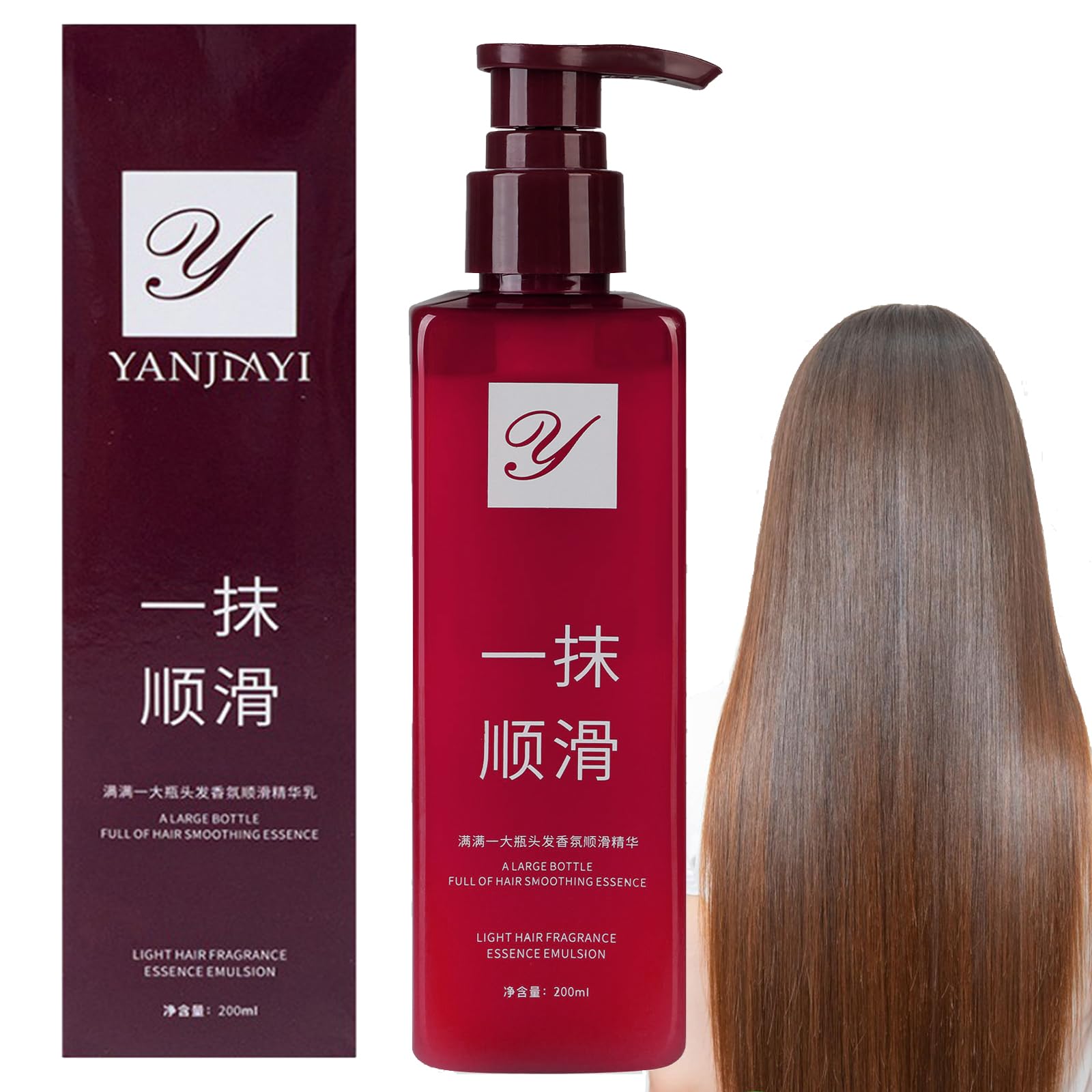 A Touch of Magic Hair Care, 200ML Leave-in Conditioner for Damaged Hair, Anti-frizz Smoothing Conditioner, Nourishing & Smoothing Serum