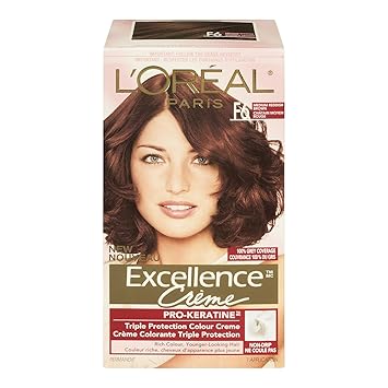 L 039 Oreal Excellence 5rb Medium Red Brown Hair Color Amazon