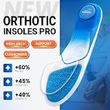 PCSsole Pro Orthotic Insoles Heavy Duty Support 240+ lbs Blue 27.8CM view 2