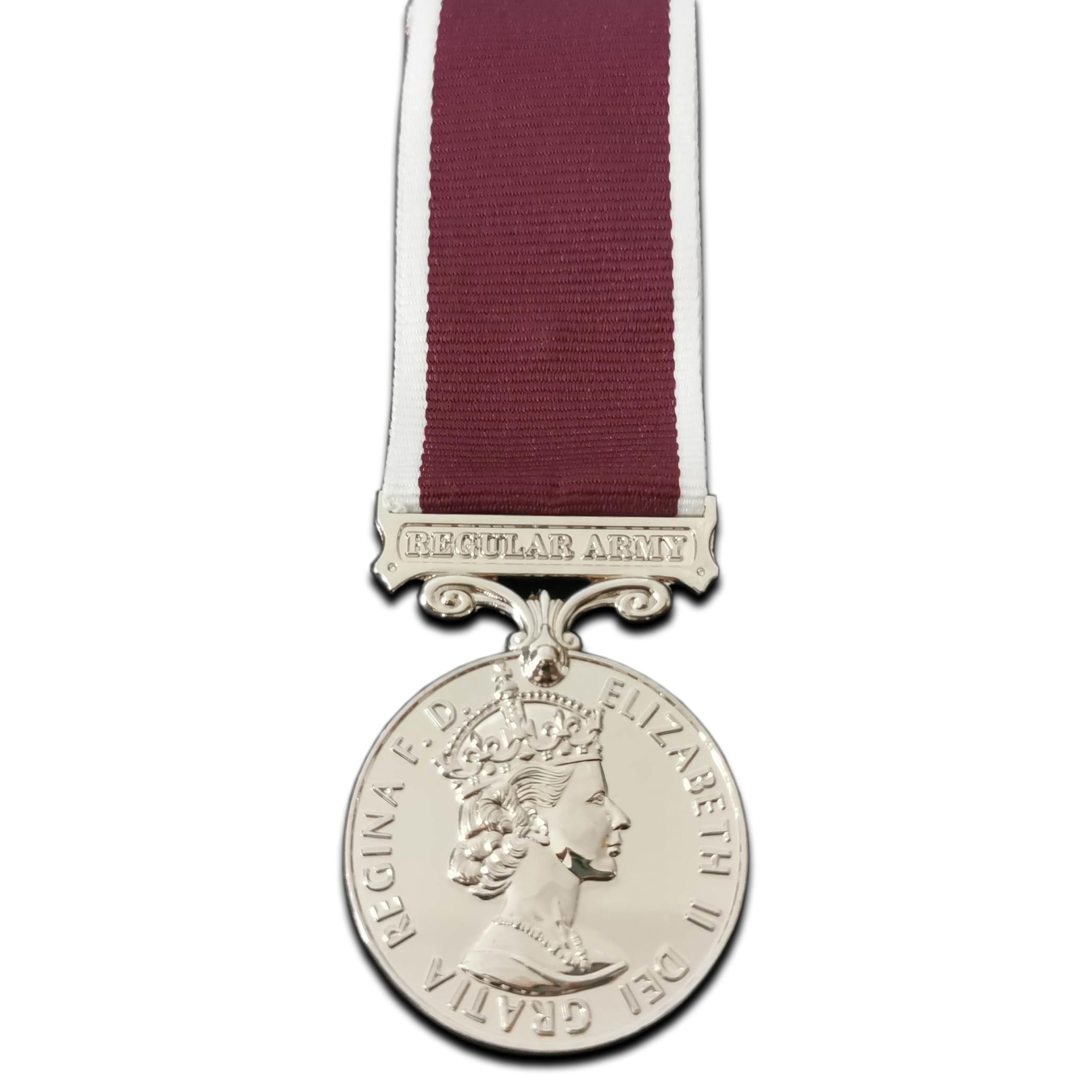 Trikoty Military Medal Long Service & Good Conduct ERII Regular Army Award Elizabeth II LSGC Reproduction