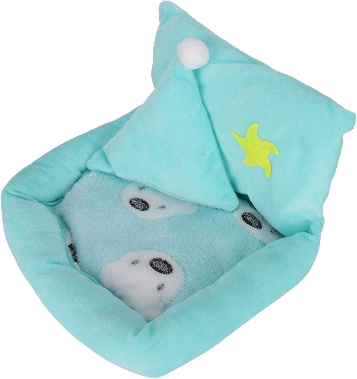 XiangXin High‑Elastic Hamster Sleeping Bed, Green Lightweight Hamster