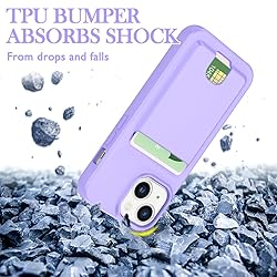Petocase for iPhone 14 Plus Wallet Case Card Holder
