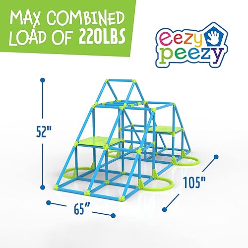 Eezy Peezy Mega Pyramid Monkey Bars Climbing Tower Active Outdoor