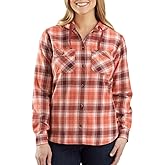 Carhartt Women's 104517 Women's Flannel Hooded Shirt