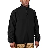 Propper 1/4 Zip Soft Shell Job Shirt, Black, 4X-Large Long