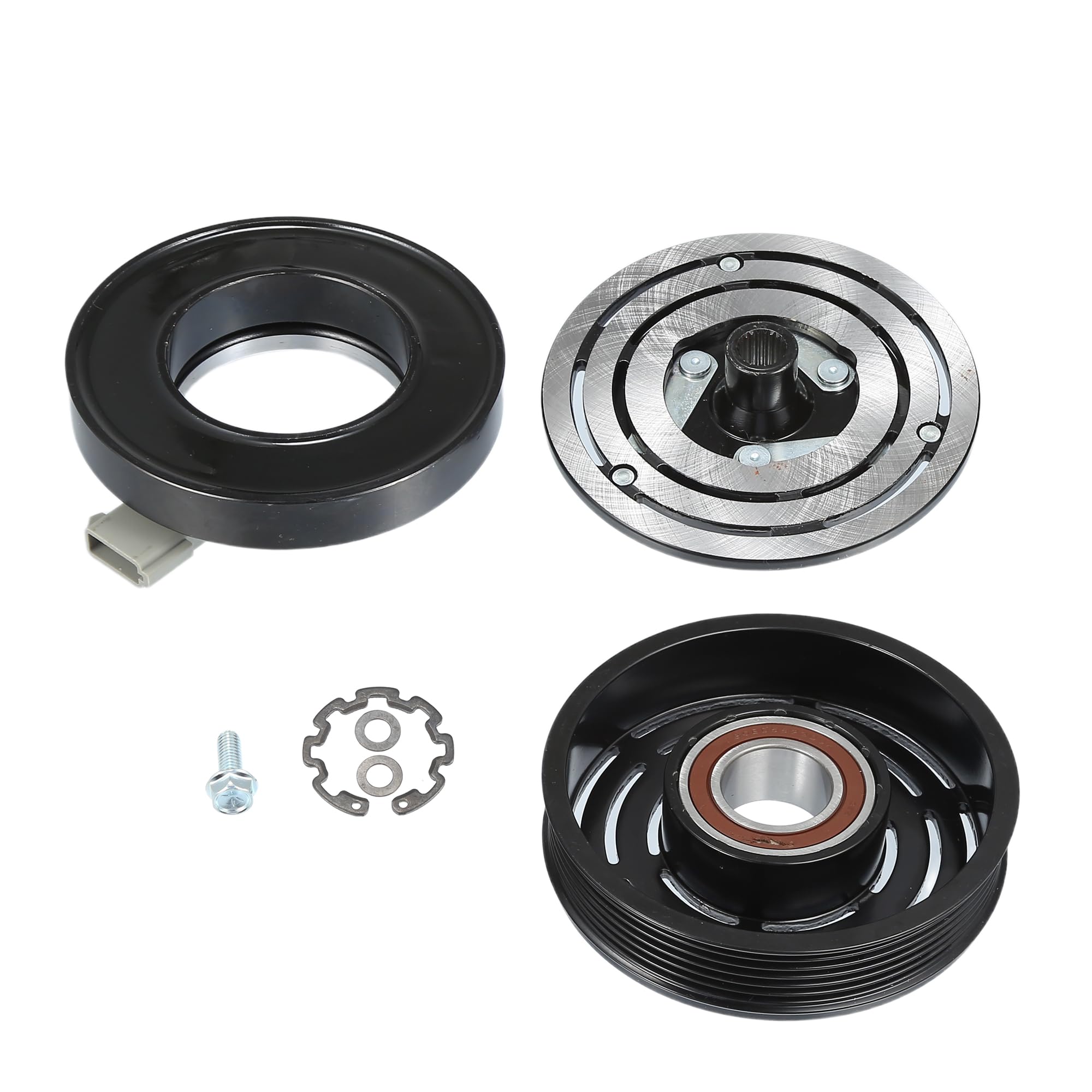 Photo 1 of uxcell AC Compressor Clutch Set Replace for Ford F-150 1997-2006 A/C Clutch Repair Assembly