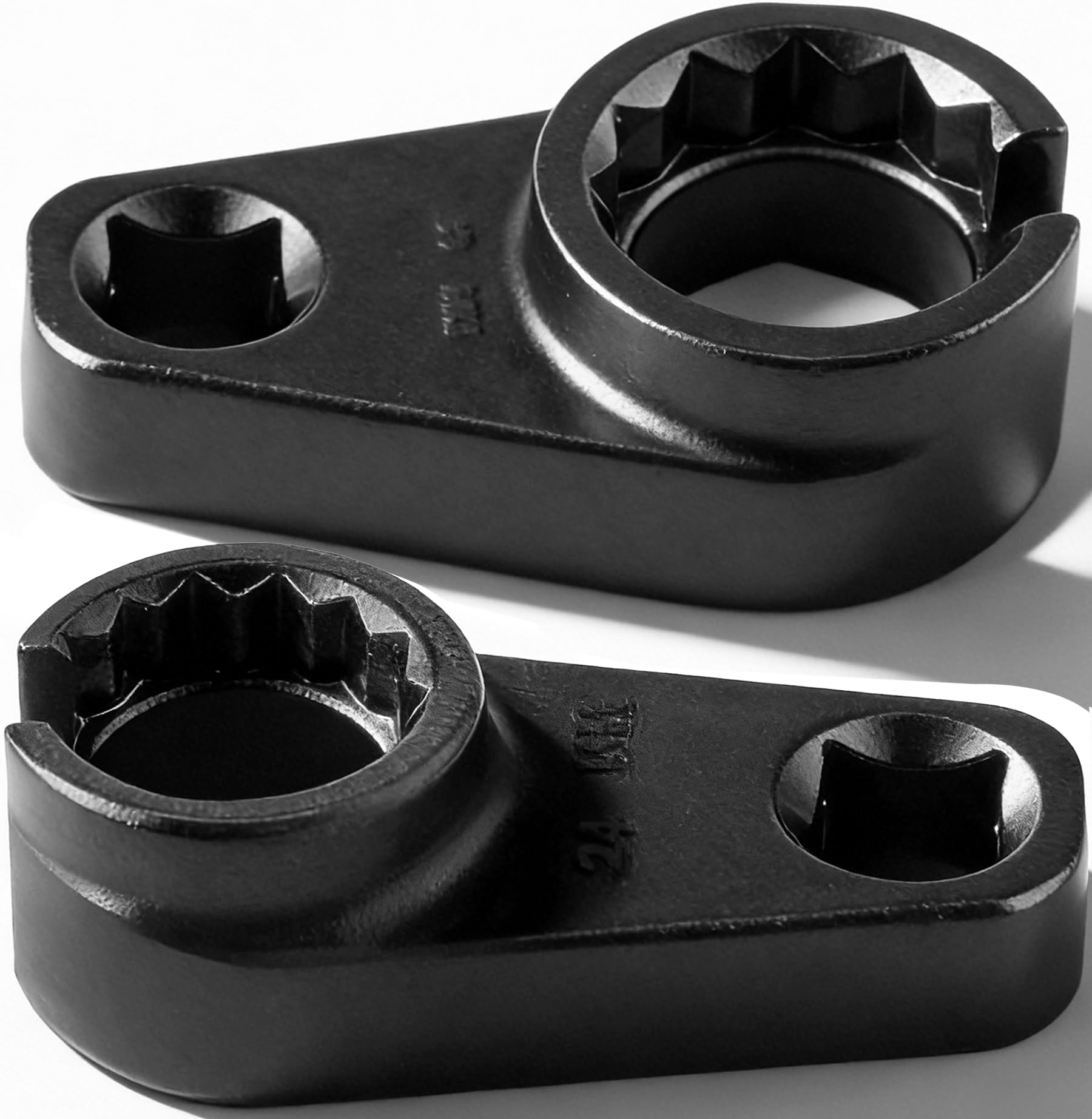 Photo 1 of 12290 NOX & SOOT Sensor Socket Set 24mm & 30mm - 1/2" Drive 6 & 12 Pt Removal Tool Wrench for 2014-Current Ram 3.0L Eco Diesel V6 Engines, Compatible with Dodge, Jeep Grand Cherokee, Chrysler Diesels