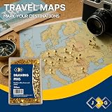 JKG 300 x Gold Metal Push Pins for Notice Boards Cork Bulletin Map Pin Art view 8