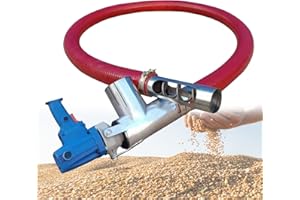 High-Capacity Animal Feed Conveyor,Grain Auger Conveyor,Farm Cement Transfer Machine,for Home,Farm & Factory Use,Efficiently 