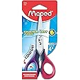 Maped Sensoft Scissors with Flexible Handles, Kids, 5 Inch, Blunt Tip, Left Handed, Assorted Colors (693500)