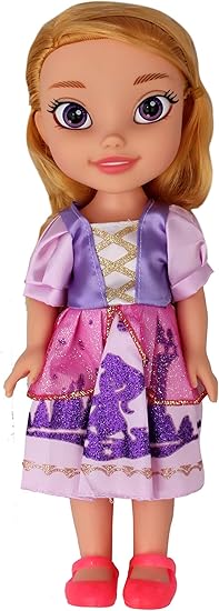 Toyshine 12 Inches Realistic Princess Doll with Big Head and Eyes, Assorted Design