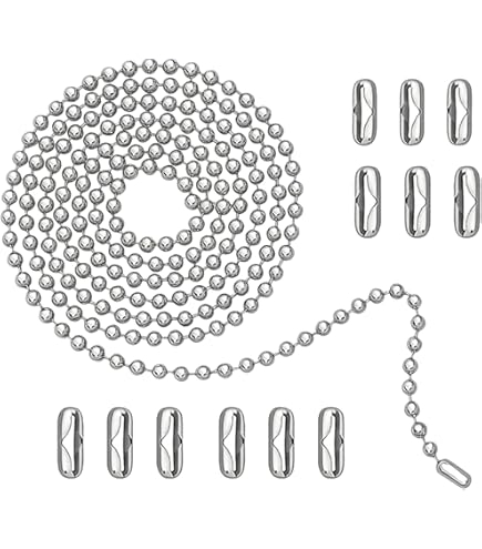 4pcs Ceiling Fan Chain Extenders, 12.68in Light Pull Ghana