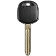 KeylessOption Car Key Replacement for 2010 2011 2012 2013 2014 2015 2016 2017 2018 2019 Toyota 4Runner Avalon Camry Corolla Prius Rav4 Tundra Tacoma Yaris Scion, TOY44G G Chip, Locksmith Required
