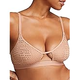 NEGATIVE Underwear – Eyelet Lace Cutout Bra – Wireless Bralette for Women – Our Most Minimal Cut