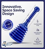 Luigi's Plunger for Sinks and Drains with Large Bellows view 4