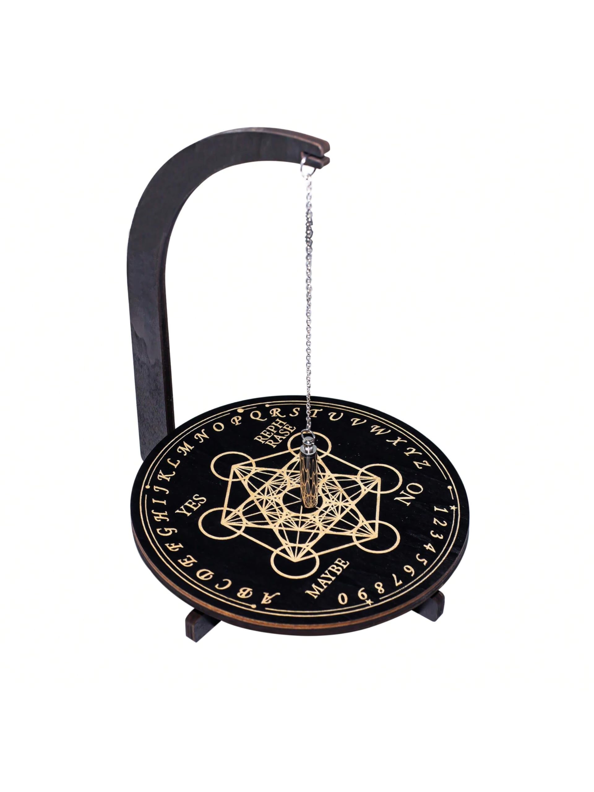 YIVFOX Magnetic Divination Stand, a Divination Stand with Constellation Design. It is a Magnetic Divination Tool for Exploring The Future and Assisting in Decision-Making. (梅塔特隆立方体)
