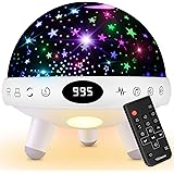 Yachance Night Light for Kids Room with Sound Machine Baby Night Light Star Projector White Noise Machine for Sleeping Soothe