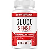 GlucoSense – Official GlucoSense Capsules, Pills Support Advanced Blood Formula Supplement, All Natural Premium Health & Wellness - Maximum Strength, 60 Capsules for 1 Month