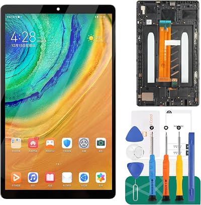 SRJTEK LCD Screen for Samsung Galaxy Tab A7 Lite T225 T220 Display w/ Frame