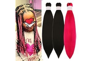 LETICIA Kids Braiding Hair Pre stretched Braids Braid Hair for Kids Girls