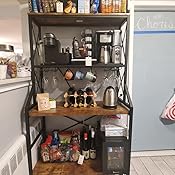 Amazon.com: HOMYSHOPY - Botellero industrial con soporte ...