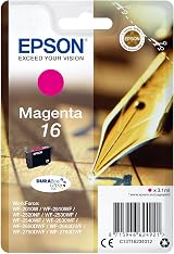 Epson 16 Magenta Ink Cartridge T1623 DURABrite Ultra for Epson Printers 165