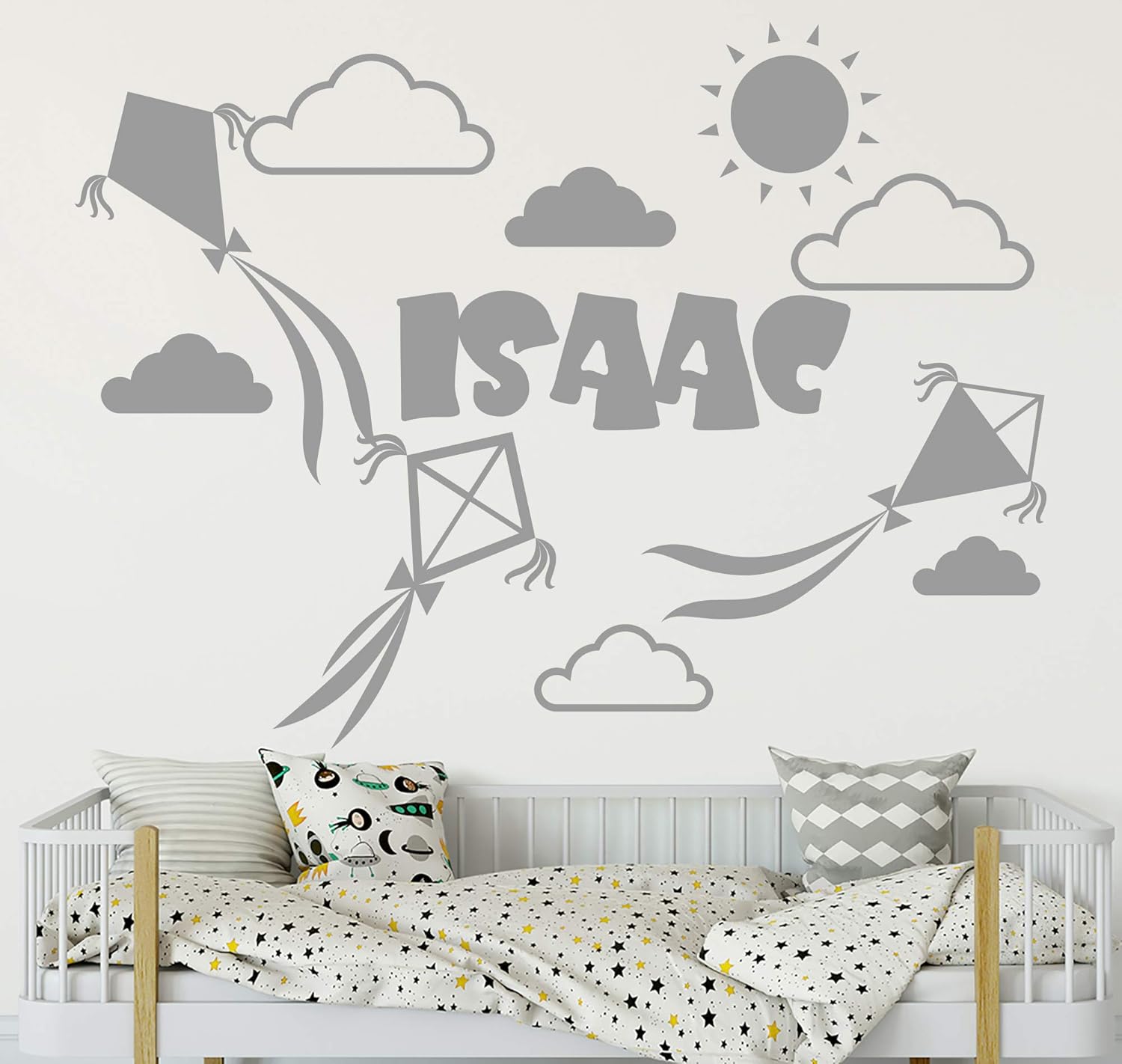 wall decal clouds