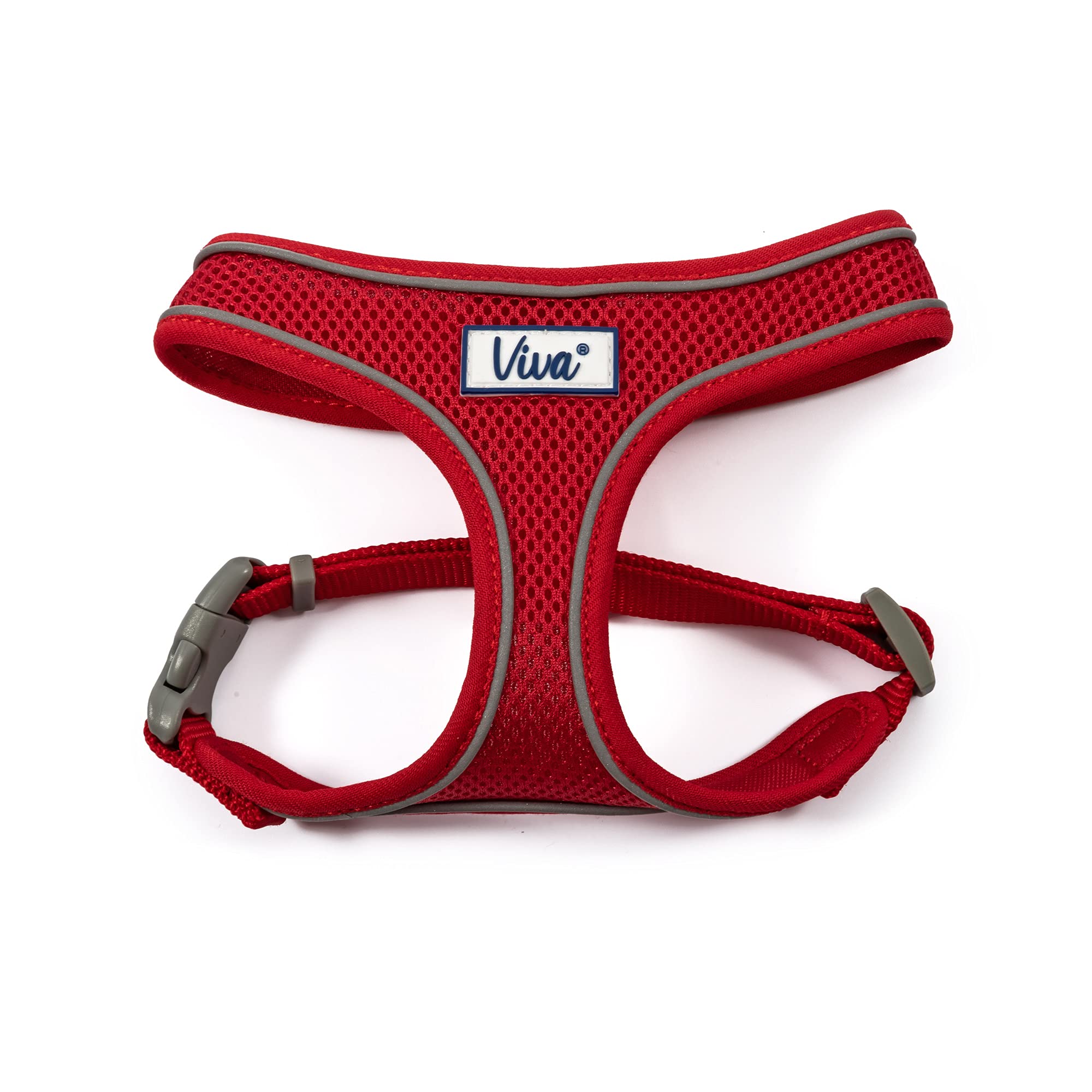 Simply Comfy Ancol Mesh Dog Harness Red L 53-74cm