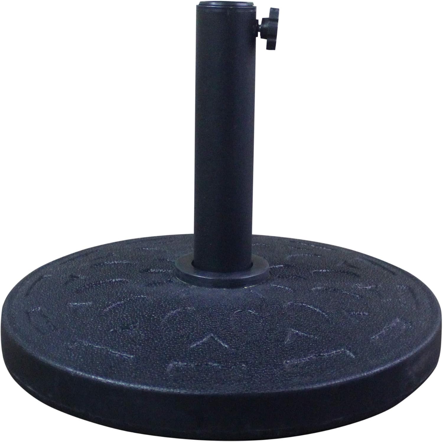 Patio Umbrella Base Stand Solid Weight For Outdoor Market Umbrellas Holder Heavy Duty Rust Free Weather Resistant Garden Outdoor Parasol Anchor 10 Kg Black Amazon Ca Home Kitchen