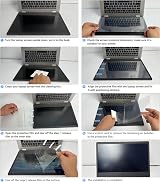 PYS Blue Light Screen Protector 14 Inch Laptop 2 Pack Anti-Glare view 7