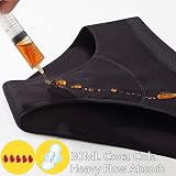 ZVZK Period Pants Heavy Flow 30ML Absorbent Women Leak Proof Panty S Pack of 3 view 4