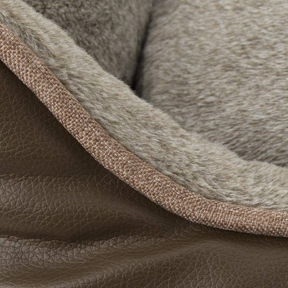Scruffs Chateau Memory Foam Orthopaedic Box Bed (XL) Latte, 90 x 70cm - Image 4