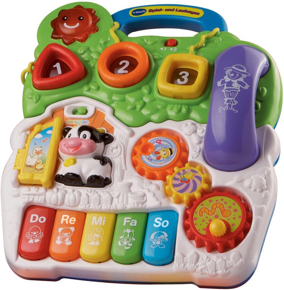 Vtech Baby Play and Walker - Walker with Adjustable Speed, Music and Removable Game Board - For Children from 12-36 Months - Image 4