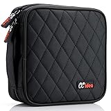 CCidea 40 Capacity CD/DVD Case Holder Portable