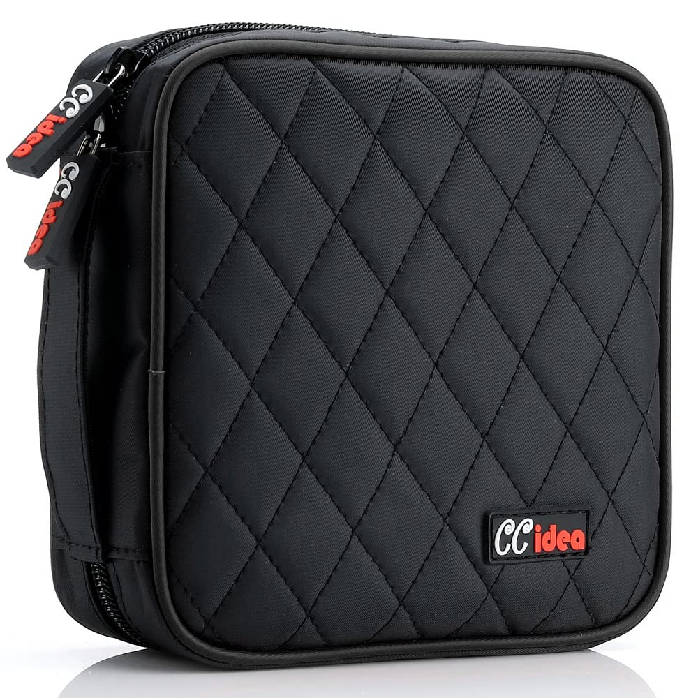CCidea 40 Capacity CD/DVD Case Holder Portable
