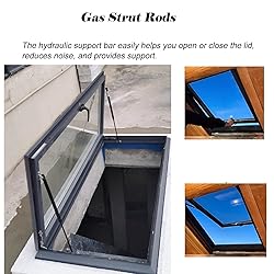 MZZKFC Customizable Metal Attic Skylight Lids, 22