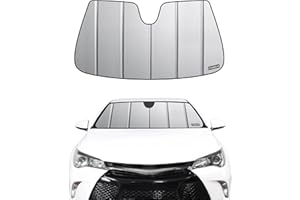 Pigenius Car Windshield Sun Shade fits 2015-2017 Toyota Camry (with Lane Departure Alert Or Automatic High Beams),Car Window Shades-SafeGuard