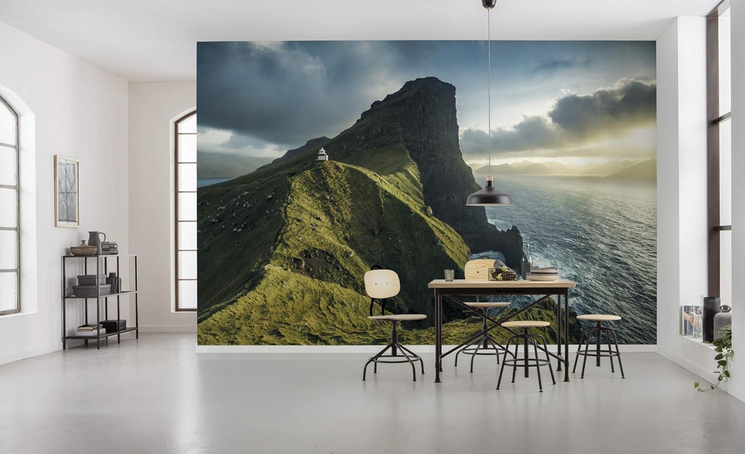 Komar Eclipse SHX8-026 Fleece Photo Wallpaper XXL Decoration Nature Landscape Bedroom Living Room Office Hallway Size 400 x 250 cm (Width x Height) Colourful