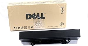 Dell Genuine AX510 Entry Flat Panel Stereo Sound Bar, 1908FP (Renewed)